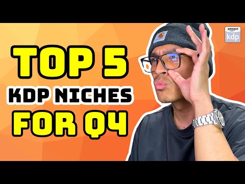 5 Top Selling Q4 KDP Niches For 2025 Publishing Low and Medium Content Books on Amazon